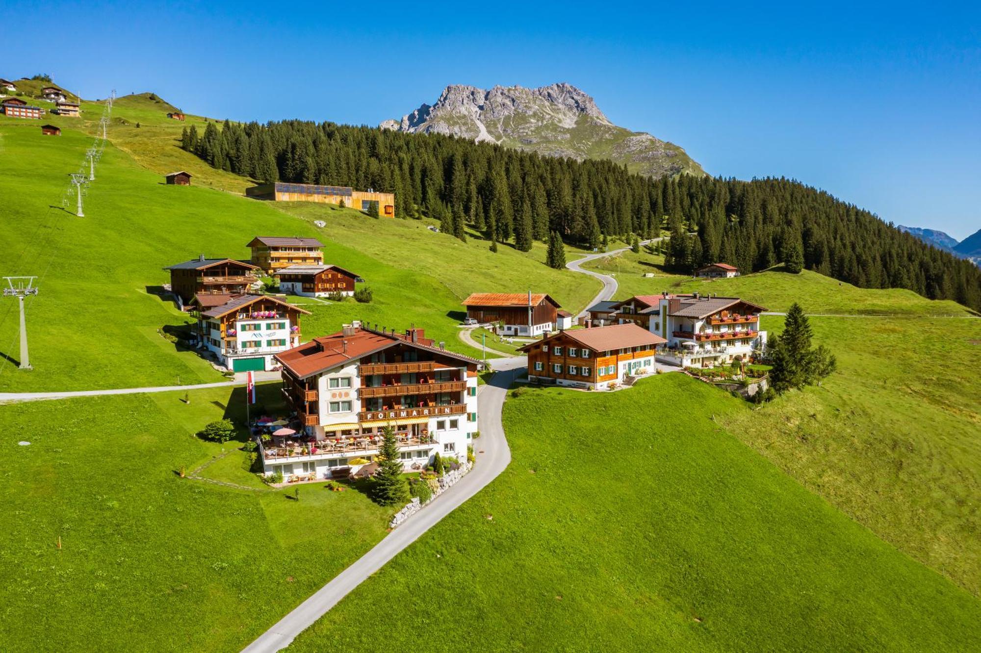 Hotel Restaurant Formarin Oberlech Exterior photo